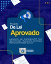 Projeto de Lei Ordinária autoriza o Aeroporto Municipal de Canarana a se chamar "Aeroporto Municipal Marta Dunck".